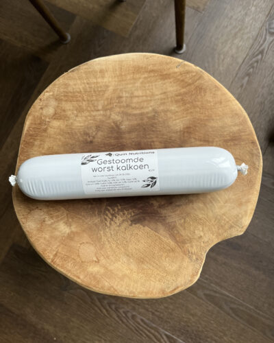 Gestoomde vleesworst kalkoen