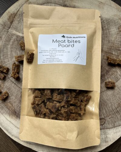 Meat bites Paard, hondenbeloning