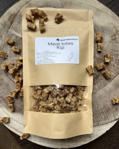 Meat bites Kip, hondenbeloning