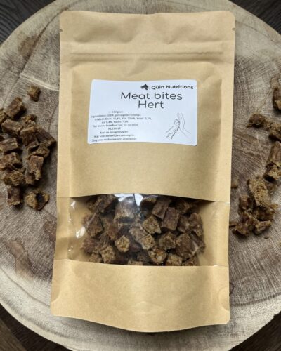 Meat bites hert, honden beloning, trainer