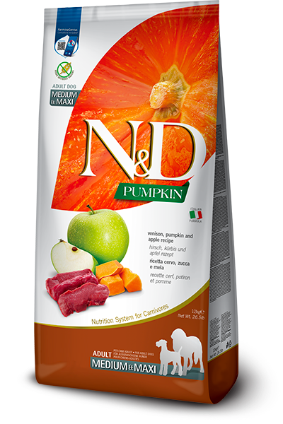 Farmina N&D pumpkin hert, pompoen&appel